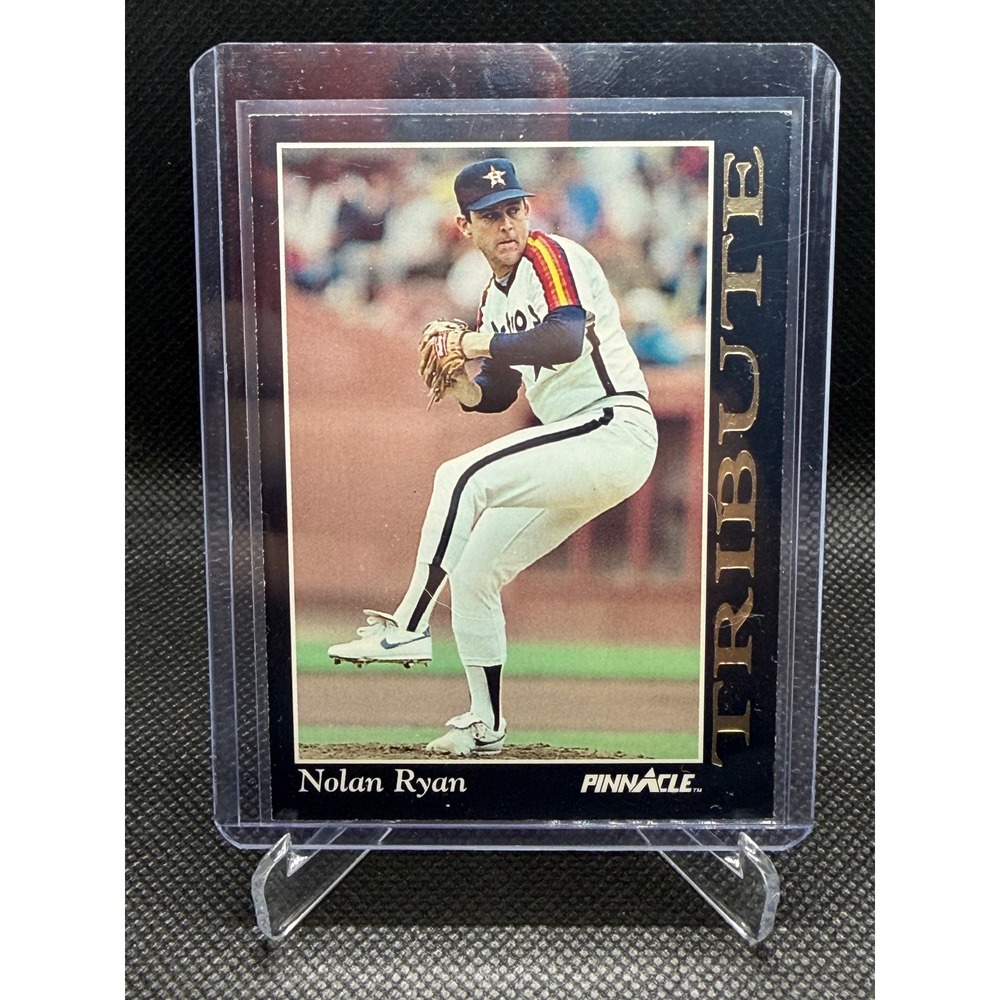 1993 Pinnacle Tribute Nolan Ryan Houston Astros Card 8 of 10 NM+